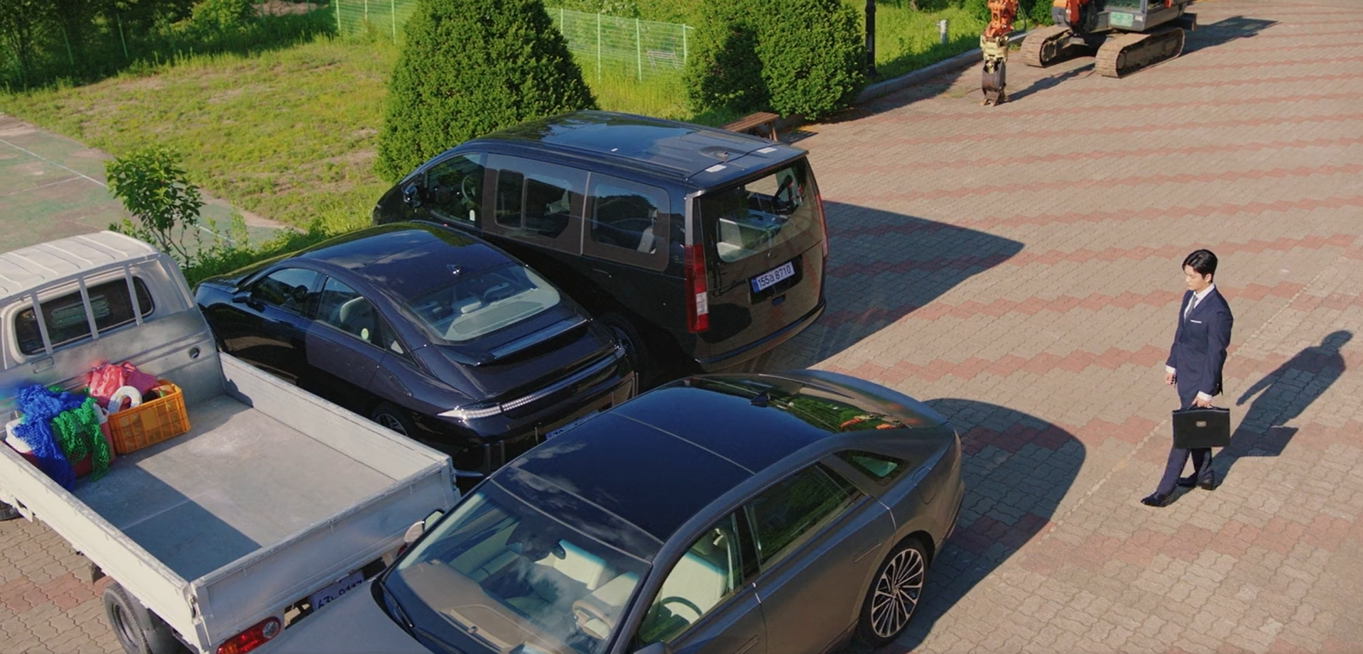 baek ho's car potato lab kdrama