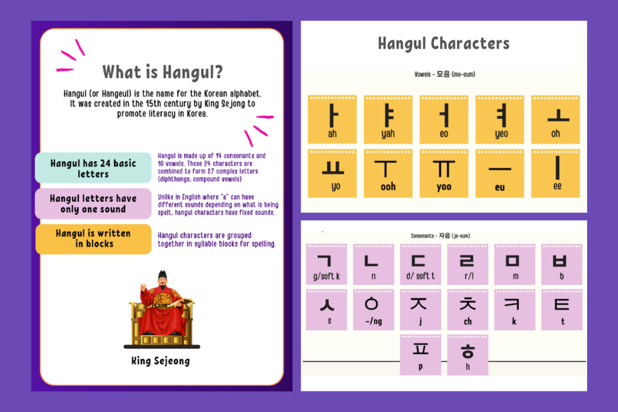 learn korean hangul easily